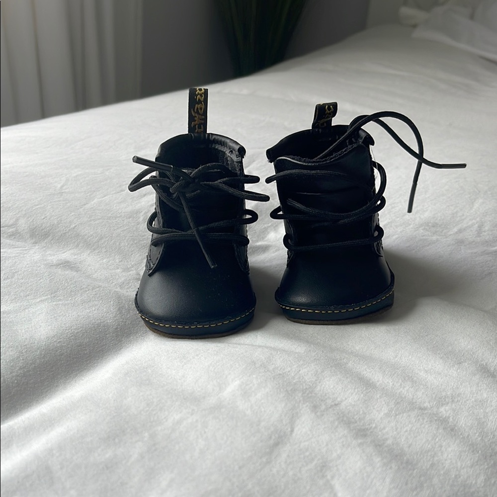 Dr. Martens Black Leather Boots